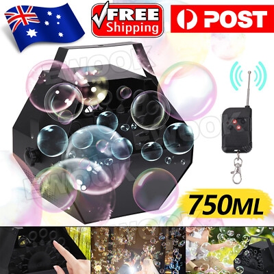 Electric Automatic Bubble Machine Bubble Blow Maker Gift Party Stage Wedding
