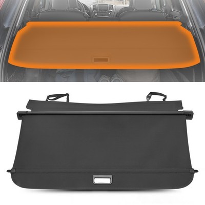 Black Privacy Cargo Cover for Infiniti QX50 2019-2025 Retractable Trunk Design