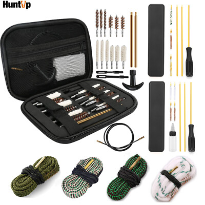 For.22 5.56 9mm Pistol Rifle Shotgun Cleaner Case Set