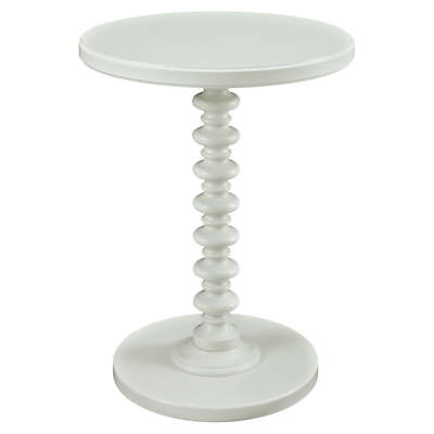 Round Spindle Side Table, Multiple Colors