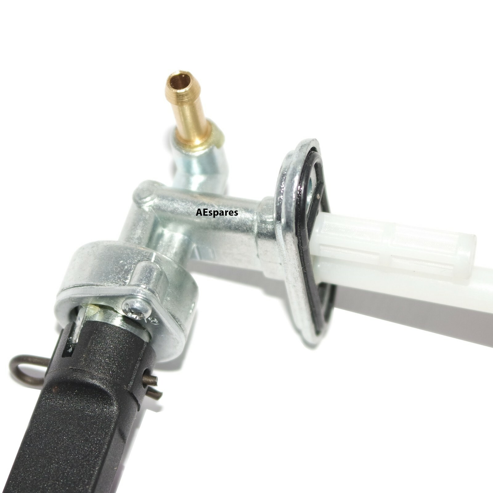 Petrol Fuel Tap Plain Assembly Aluminium For BAJAJ PULSAR 200NS Motorcycle 