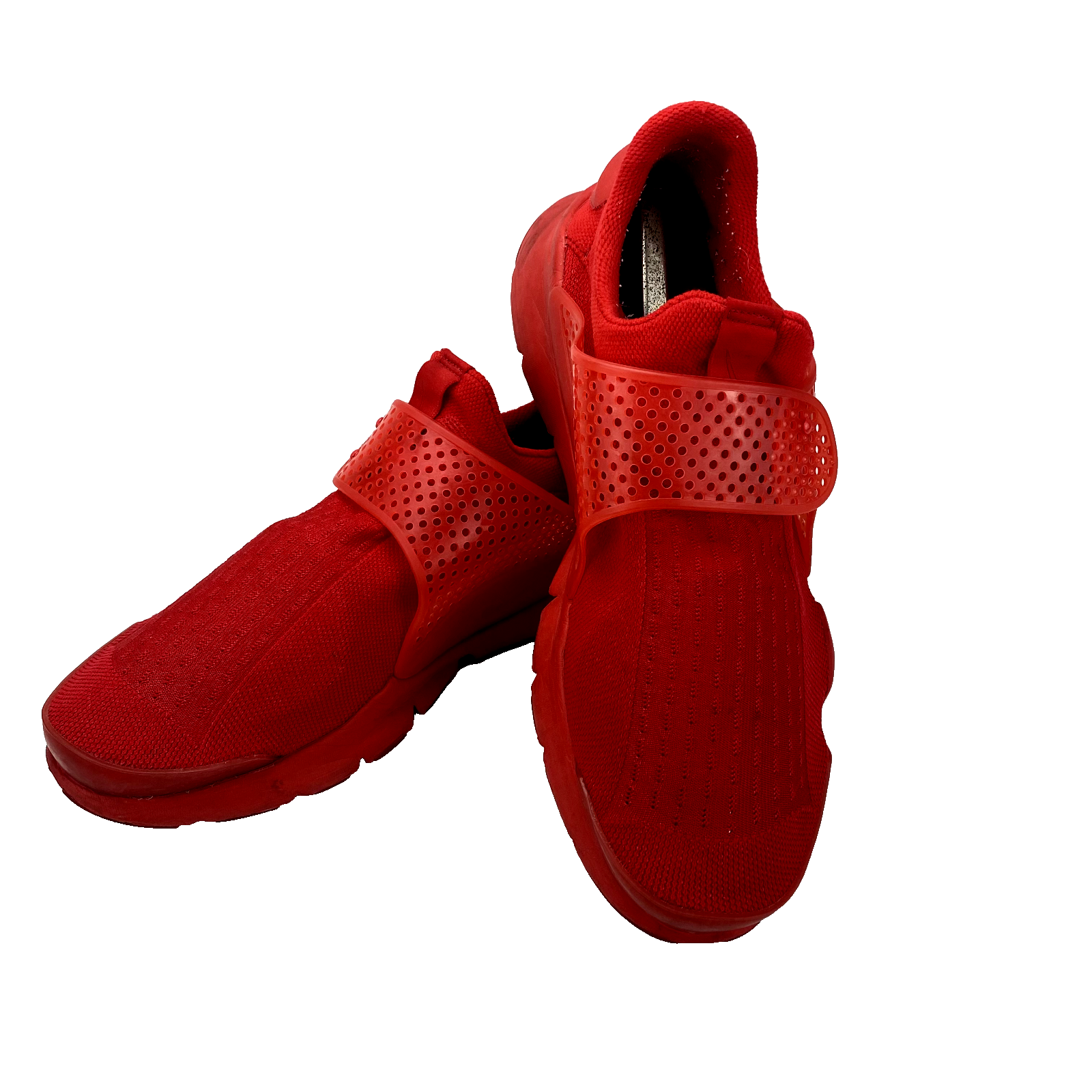 Nike Sock Dart Triple Red University Red October Mens Size 11 819686-600 2017