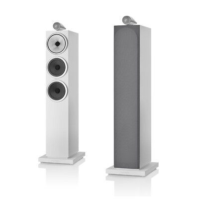 Bowers & Wilkins 703 S3 Floorstandind Speaker -Satin White (Pair) **Open Box**