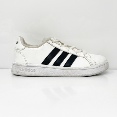 

Adidas Boys Grand Court EF0103 Белая повседневная обувь Кроссовки Размер 10.5K, Белый, Grand Court