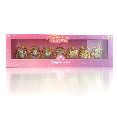 2023 HKDL Disney 100 D100 Your Wishes Duffy LinaBell Cookie Gelatoni Pin LE500