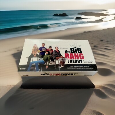 Cryptozoic THE BIG BANG THEORY  SEASONS 1 & 2 Factory Sealed Trading Cards Box