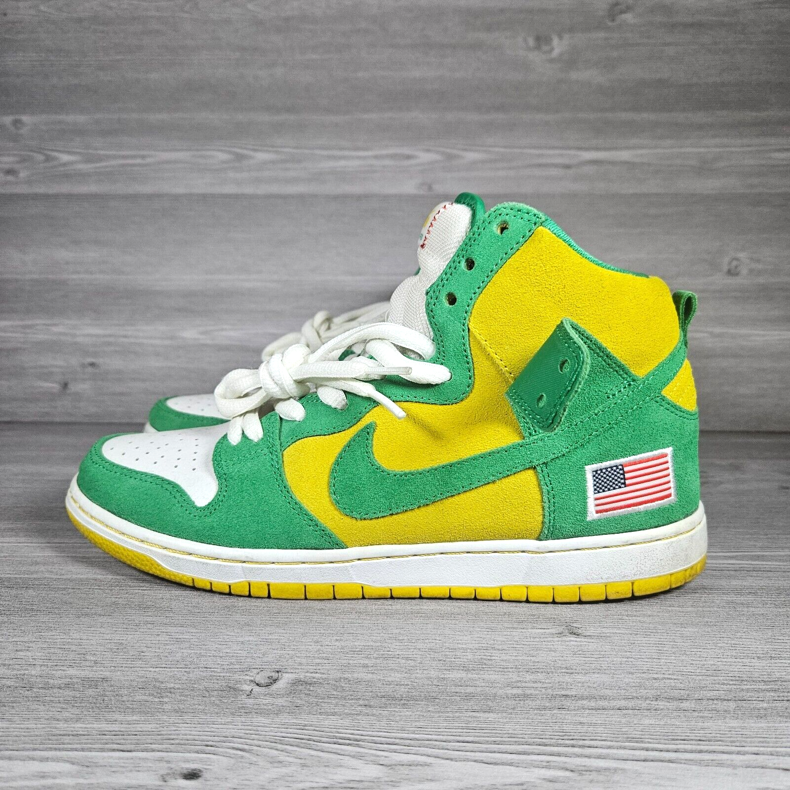 Nike SB Dunk High Pro ブラック/イエロー 8.5 Nike SB Dunk High Iowa Men's - 305050-071 - US