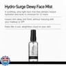 The INKEY List Hydro-Surge Dewy Face Mist 2.6 fl oz, Hydration Boosting Spray, Fragrance-Free and Alcohol-Free, Gentle Formula for Sensitive Skin, On-The-Go Application, Vegan Friendly