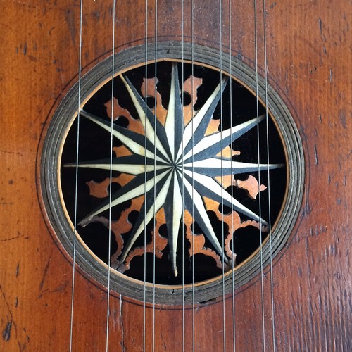 Antique 18th Century English Guitar or Cittern, unmarked but possibly by Preston