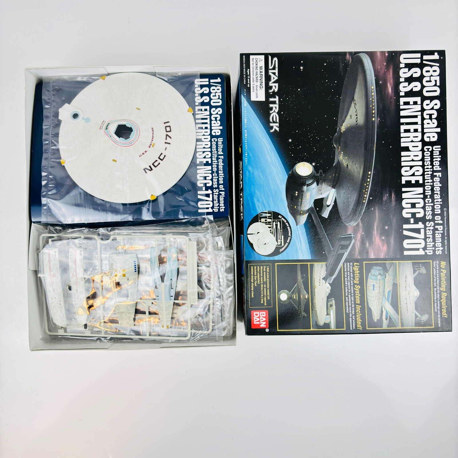 Star Trek U.S.S. Enterprise NCC-1701 1:850 1/850 Scale