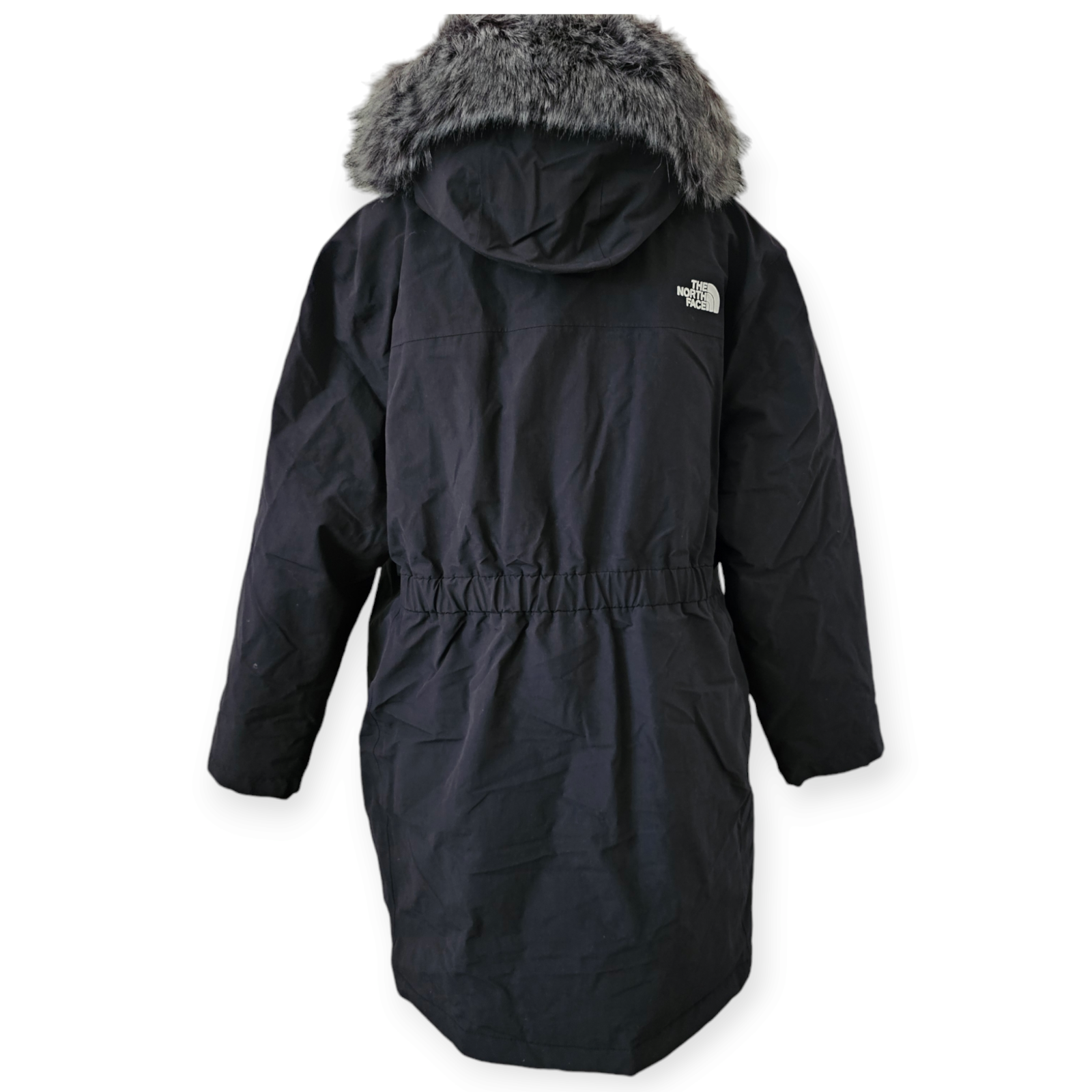 Pre-owned The North Face Arctic Women's Waterproof 600 Down Parka Black Plus Size 2x