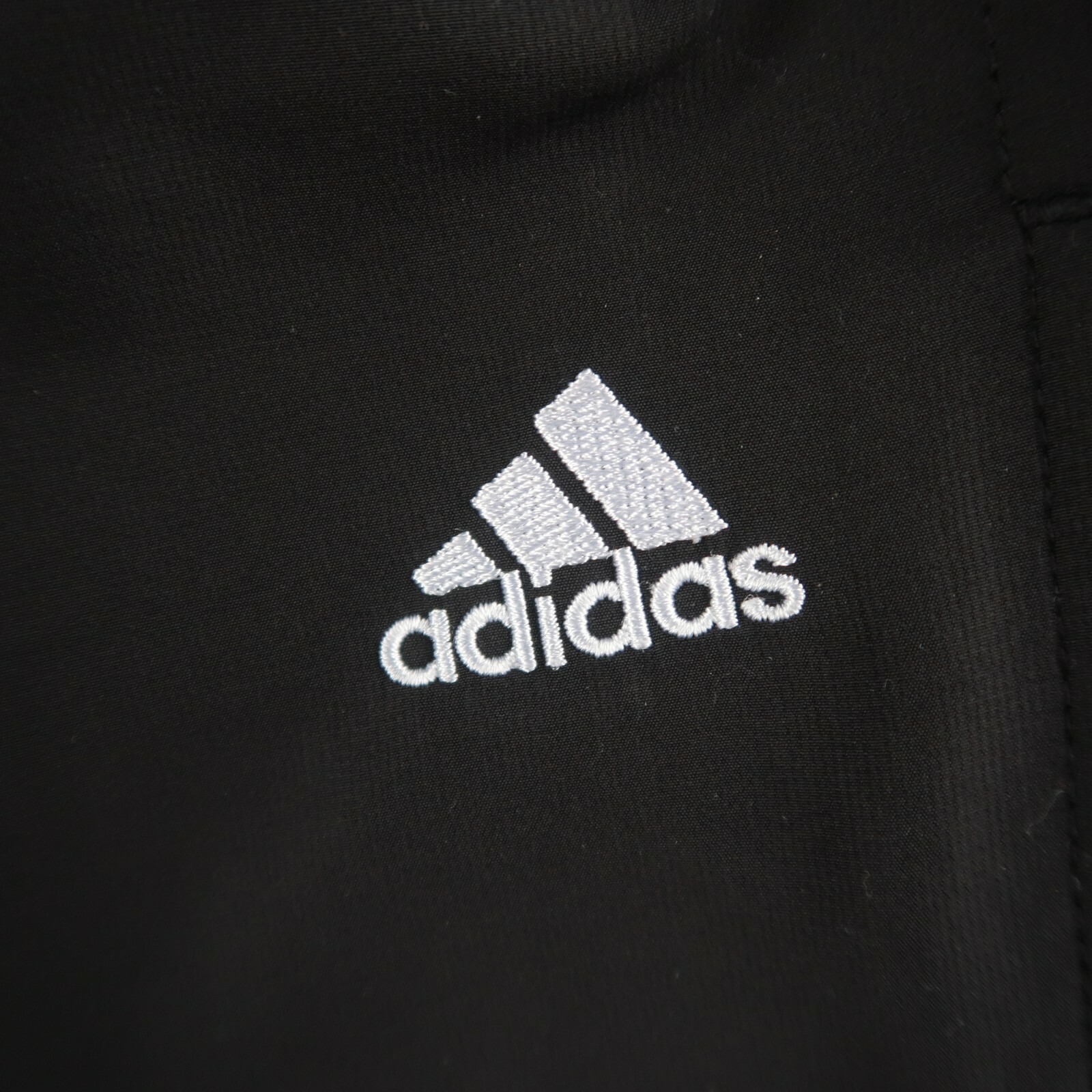 Adidas Boy's 100% Polyester Mesh Lined Black Athletic Wind Pants - Youth XL