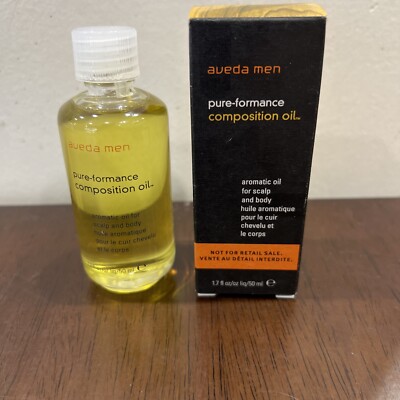 Aveda Men s Pure-Formance Composition Oil 1.7 Fl Oz. New Discontinued