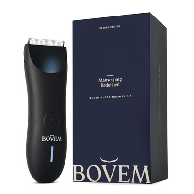 Globe Trimmer 2.0 Electric Razor for Men Pubic Hair, Body Hair Trimmer, Groin...