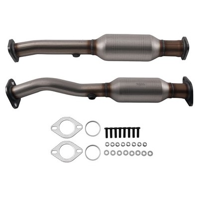 2 x Rear Catalytic Converters Set for Infiniti QX56 5.6L 2004-2010 Direct-Fit