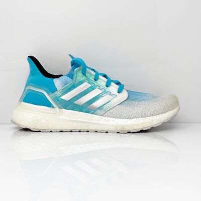 

Adidas Mens Ultraboost 20 FV8324 Синие кроссовки для бега, размер 8, Синий, Ultraboost 20