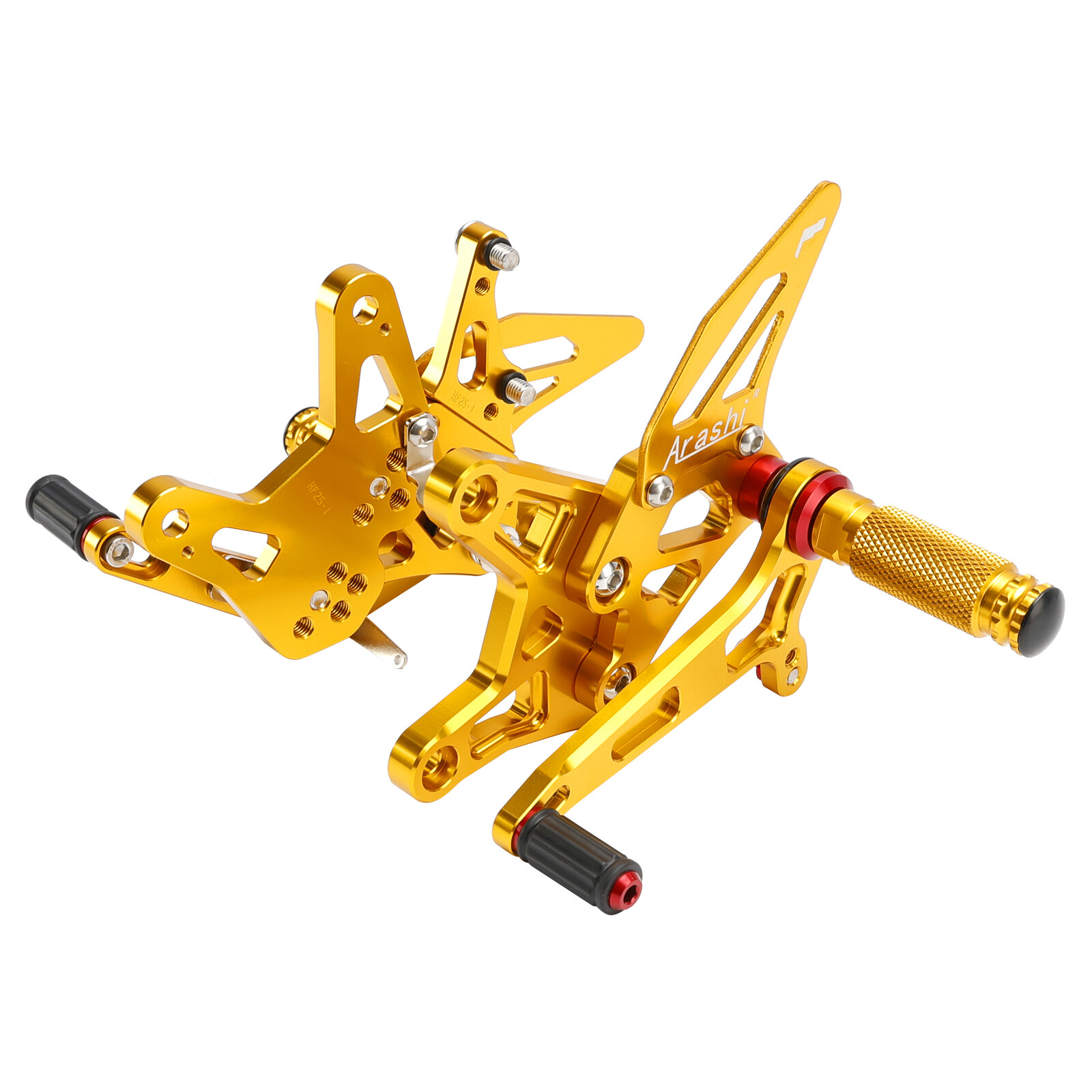 ALU GOLD ADJUSTABLE REAR SET REARSET FOR KAWASAKI ZX636