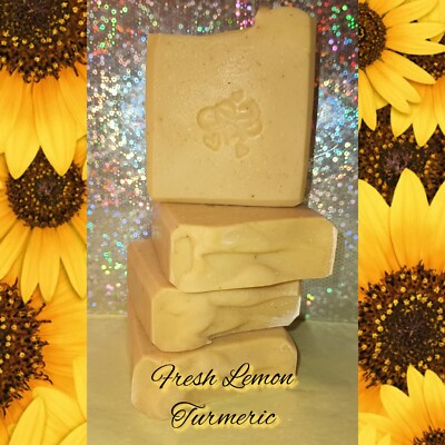 Fresh Lemon Turmeric Soap