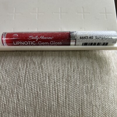 Sally Hansen Lipnotic Gem Gloss Glitter Lip Gloss Line Smoothing - 6643-40 Sumpt