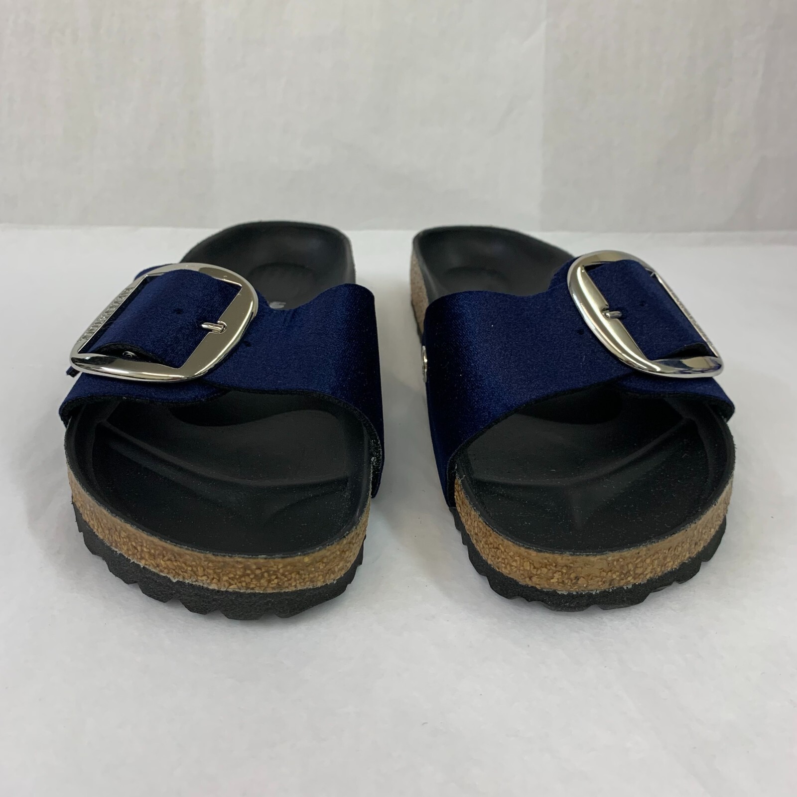 Birkenstock New w/o Box Madrid Big Buckle Rivet Logo Midnight