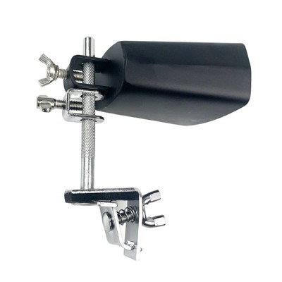 Cowbell Clamp Holder Easy Attachment with Cowbell Jazz Drum Kit Noisemakers