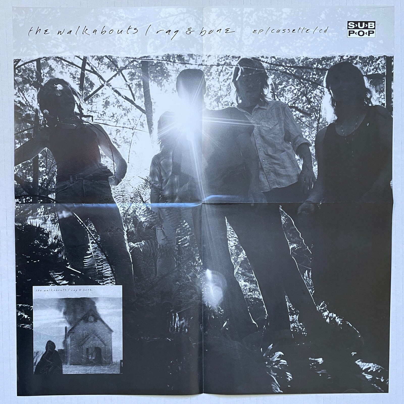 THE WALKABOUTS Rag & Bone Mini-Album EP 1989 US SUB POP