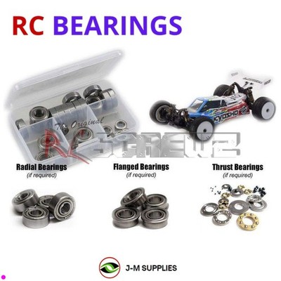 RCScrewZ Metal Shielded Bearings kyo136b for Kyosho Lazer ZX-6 (30046) | SET