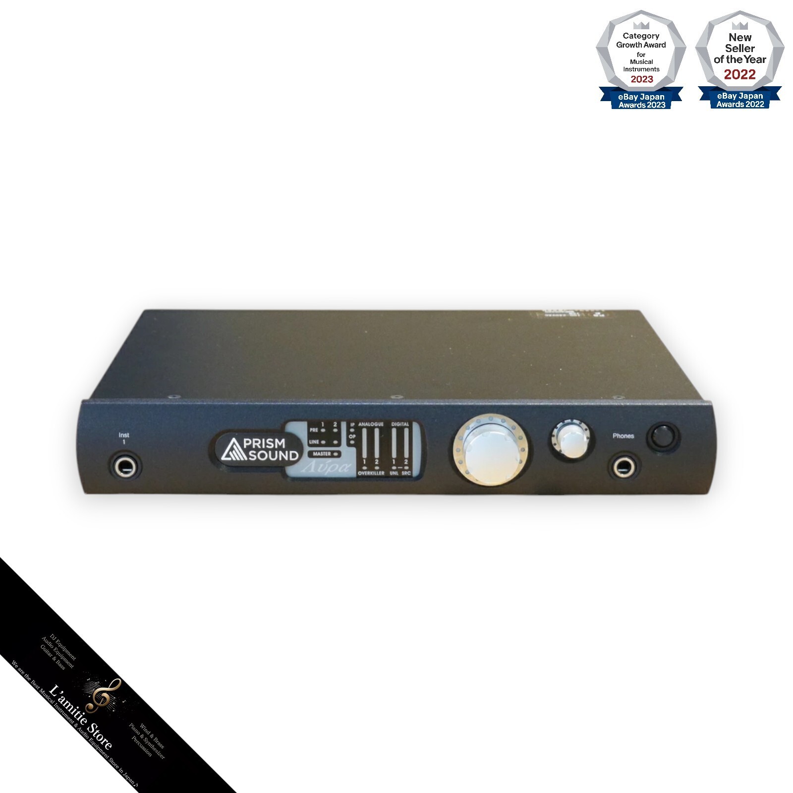 【国内正規品】PRISM SOUND Lyra1 PRISMSOUND Lyra Lyra 1 compact audio interface - Prism Sound
