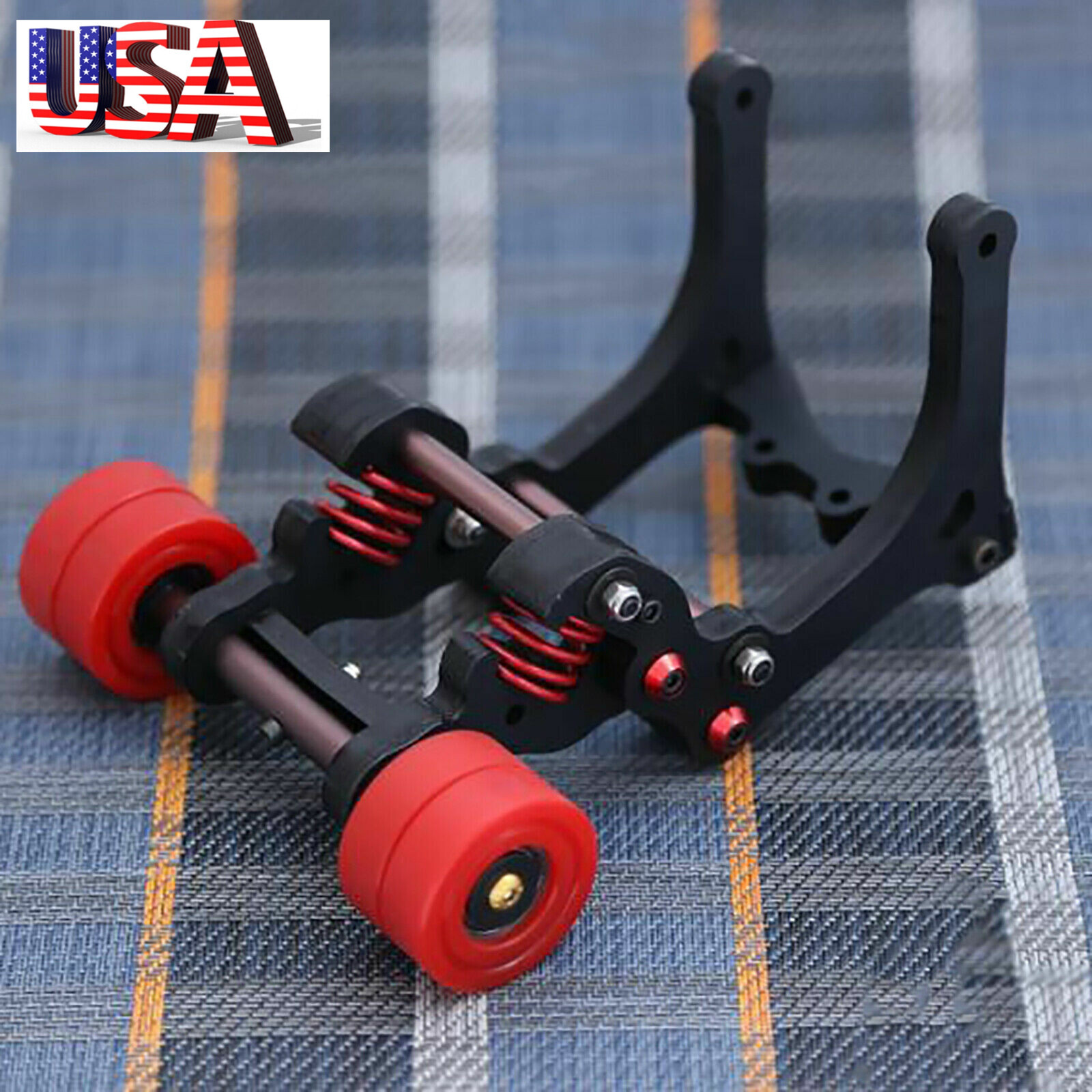 Assembled Wheel Wheelie Bar Update Parts for 1/5 Traxxas XMAXX X-MAXX RC Car
