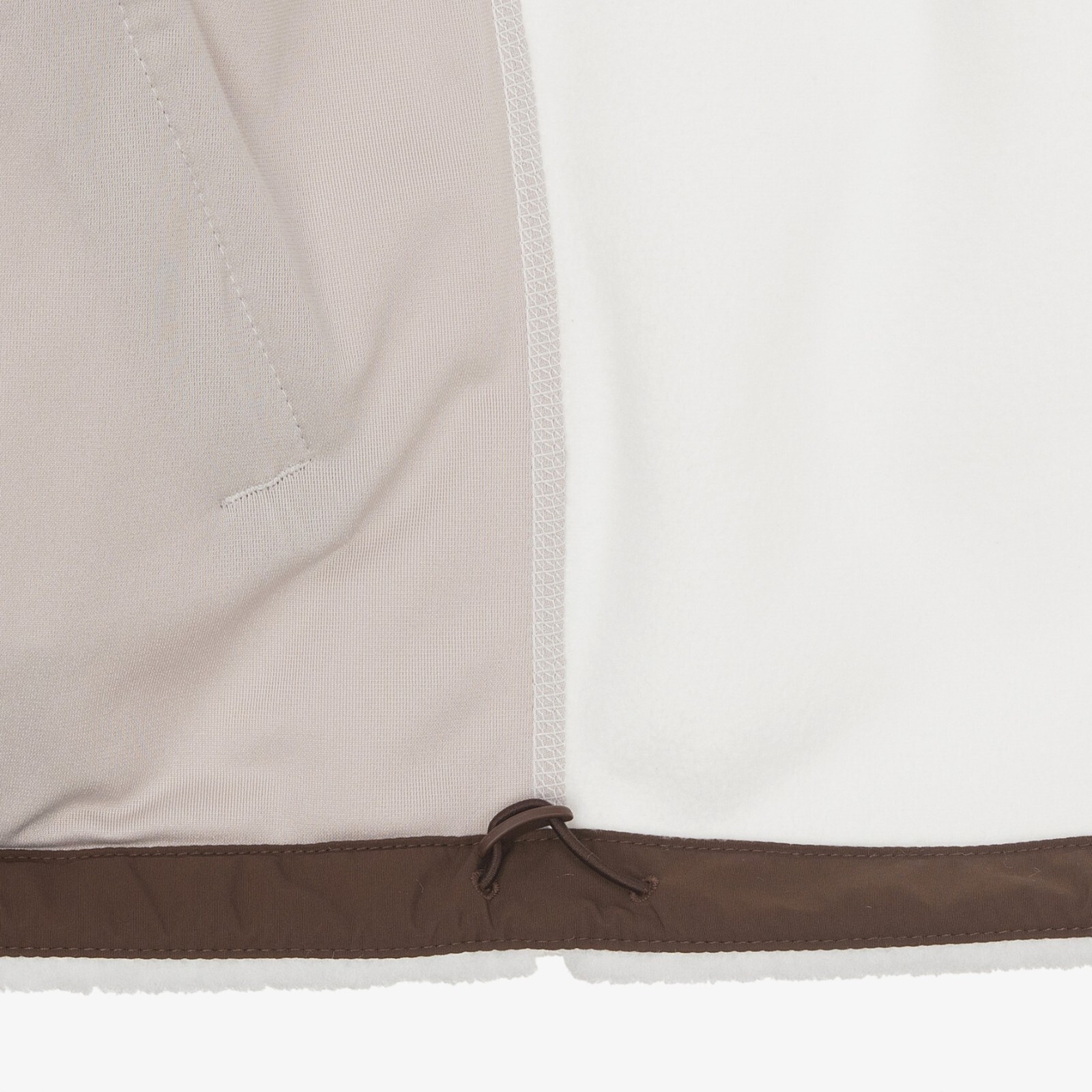 Pre-owned The North Face Korea Rimo Ex Fleece Jacket Nj4fq53k Ivory Asian Fit In White