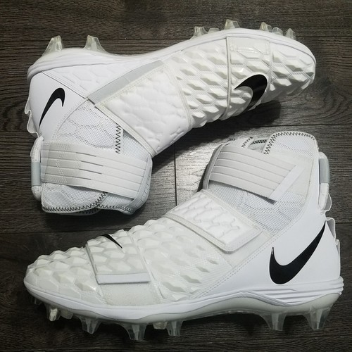 white lineman cleats