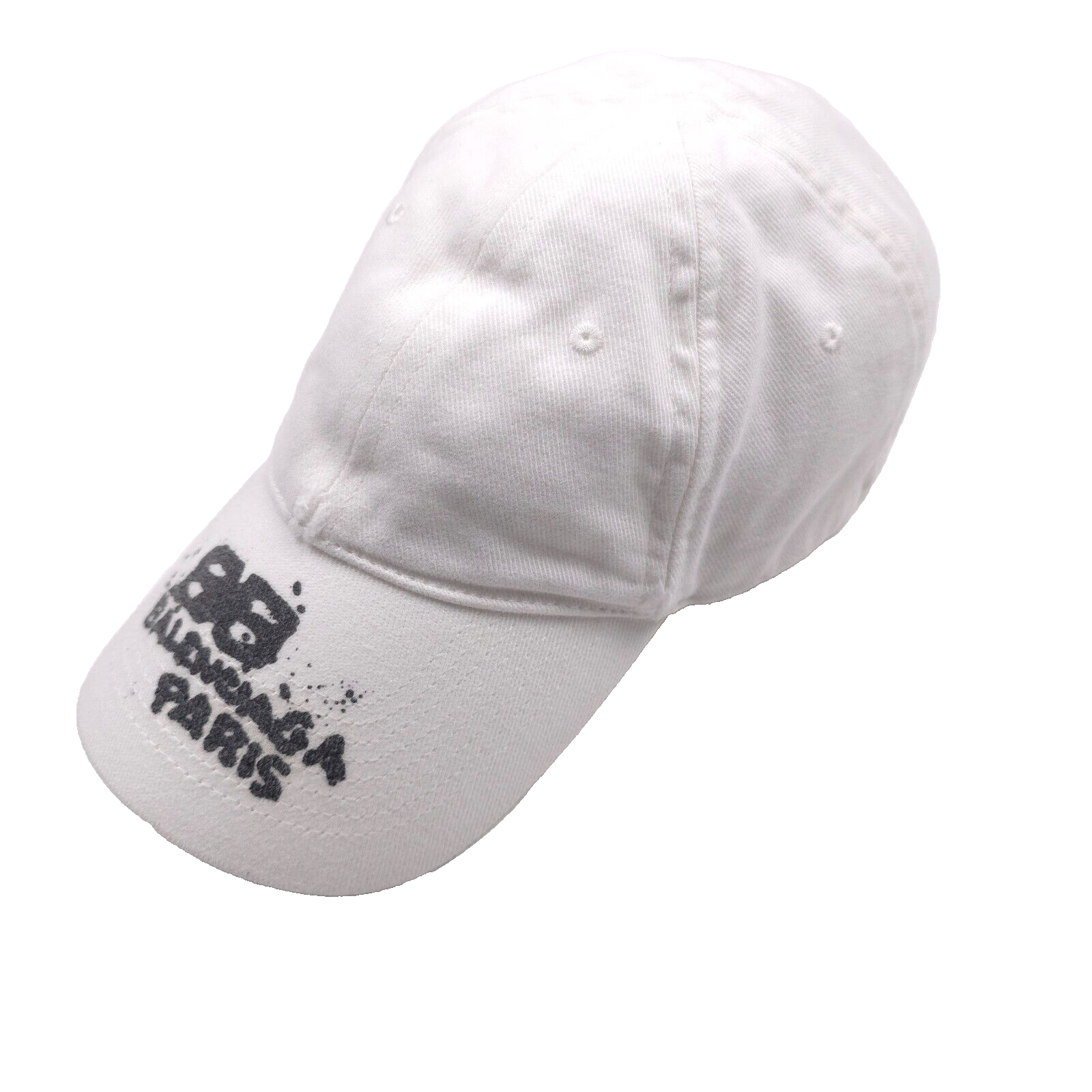 $360 Balenciaga Dirty BB Paris White Icon Cap Hat NO BAG $360 Balenciaga Dirty BB Paris White Icon Cap Hat NO BAG