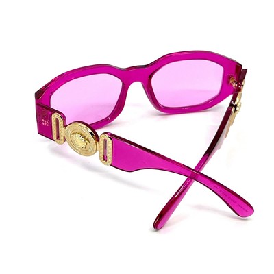Pre-owned Versace Sunglasses Mod.4361 5334/5, Authentic In Pink