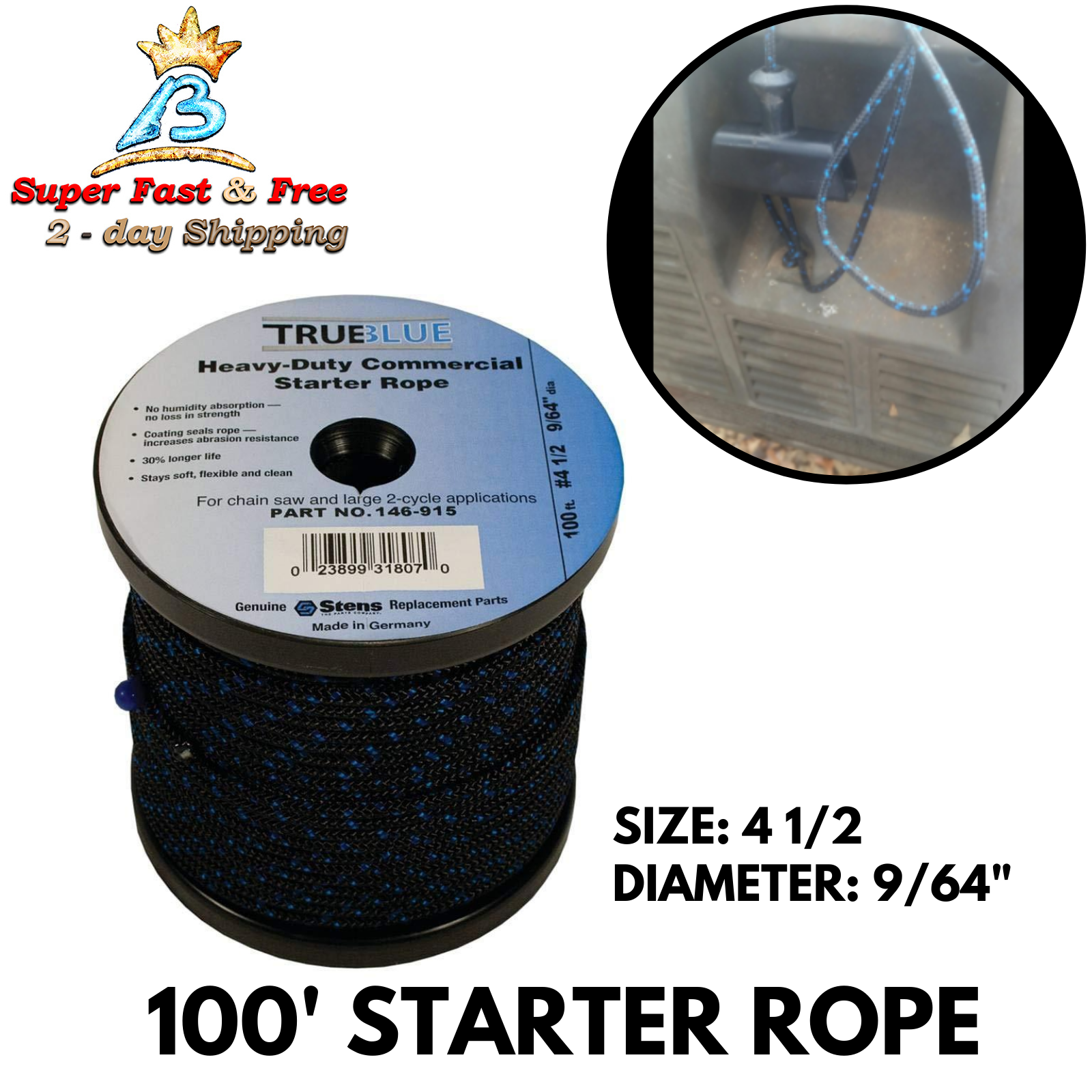 Pull Cord Snow Blower