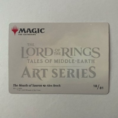 Magic the Gathering LoTR #18/81 The Mouth of Sauron - Alex Brock