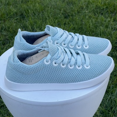 Allbirds Tree Pipers TP Shoes Womens 7 Mint Green Comfort Lace Up Sneakers New