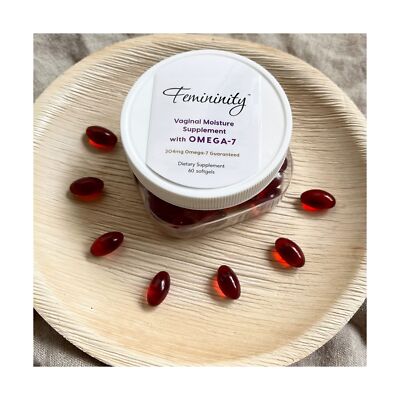 sibu Restore Femininity - Natural Omega-7 Feminine Moisture Supplement, 60 ct...