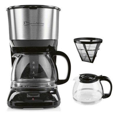 Kaffeemaschine Filtermaschine Schwarz Filterkaffeemaschine 10 Tassen BARISTA