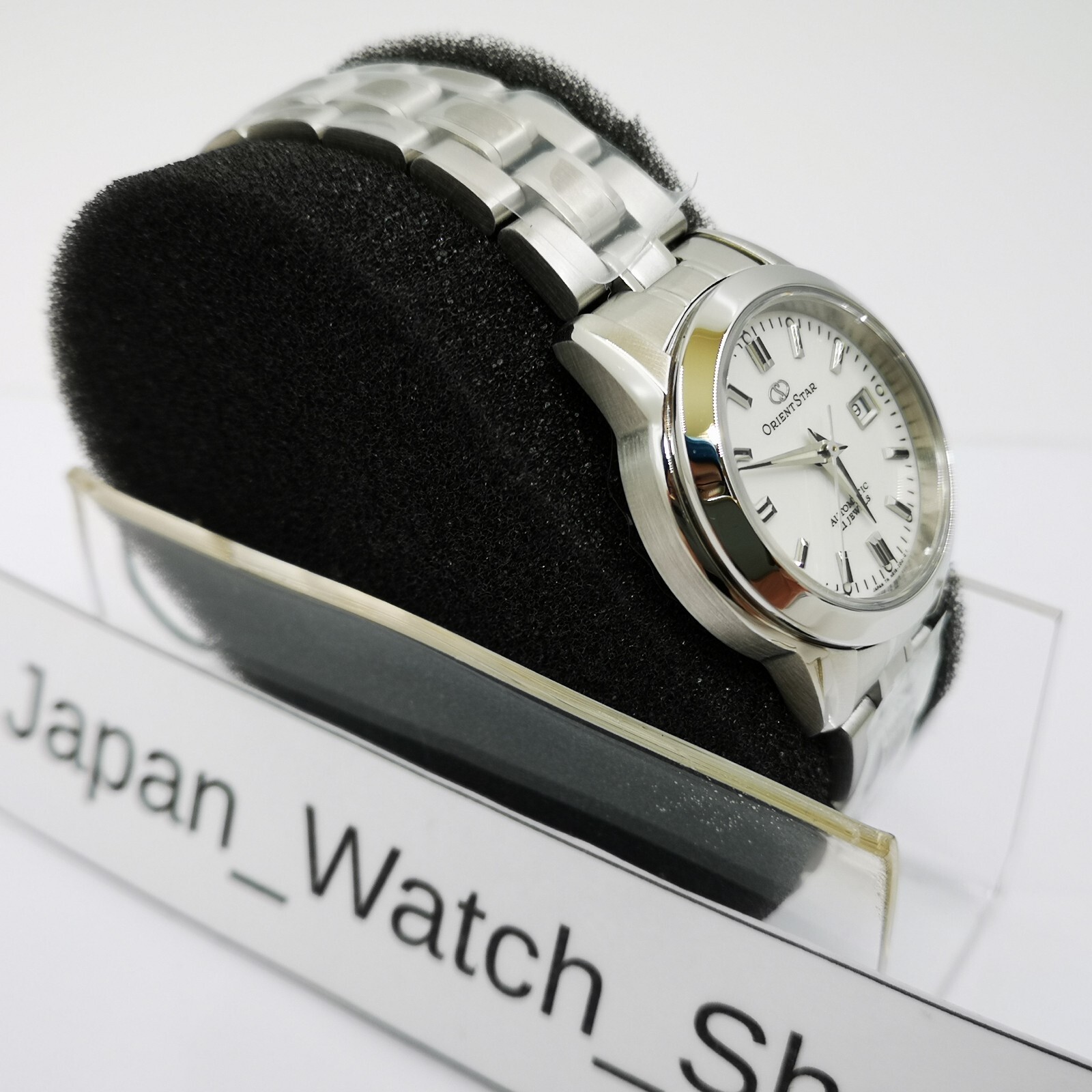 Pre-owned Orient Star Standard Wz0391nr White Silver Automatic Women's Watch In Box