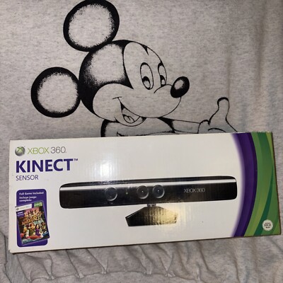 Xbox 360 Kinect Sensor Camera Bundle with Kinect Adventures Brand New Open Box