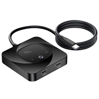 USB-C Bidirectional Switcher USB C Switcher 2 Computers USB C KVM Switch Z5L7