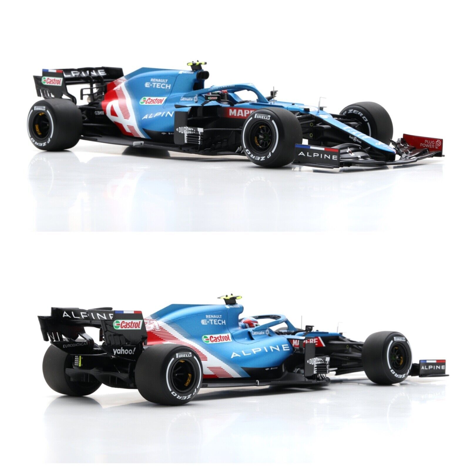 1/18 Renault F1 A521 E-Tech 20B Alpine N. 31 Winner 2021 Hungary by Spark 18S600 - Picture 3 of 7