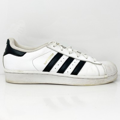 Adidas Womens Superstar C77153 Белая повседневная обувь Кроссовки Размер 7