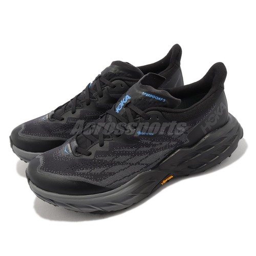 

Hoka Speedgoat 5 GTX Gore-Tex Black Anthracite Men Trail Running 1127912-BBLC, Черный, Speedgoat 5 Gtx