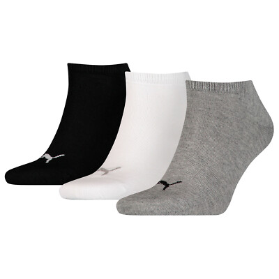 PUMA 3 Paar Sneaker Socken Füßlinge Sneakersocken Strümpfe Sneakers 261080001
