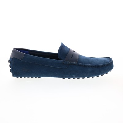 

Lacoste Concours Craft 222 1 Мужские синие замшевые мокасины-лоферы 7.5, Синий, Lacoste Concours Craft 222 1