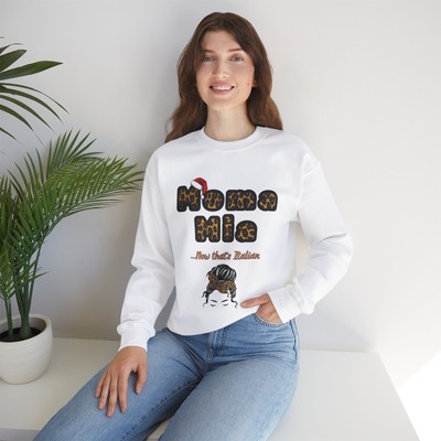 Italian Lover Unisex Sweatshirt, Moma Mia, Xmas Gift, Cozy Winter, Plus size