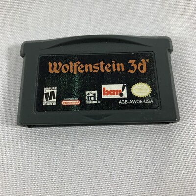 Wolfenstein 3D Game Boy Advance Authentic & Tested