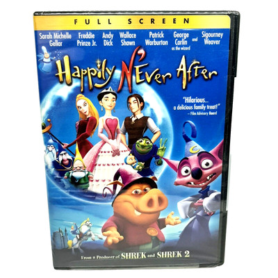 Happily N'ever After (NEW DVD, FS) Sarah Michelle Gellar Freddie Prince Jr Andy