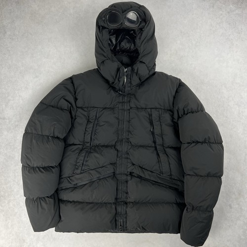 CP Company Nycra R Down Puffer Goggle Jacket XL Coat Black CP Company Nycra R Down Puffer Goggle Jacket XL Coat Black